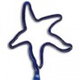 Starfish Inkbend Standard, Bent Pen Custom Imprinted  Starfish Inkbend Standard, Bent Pen Custom Imprinted
