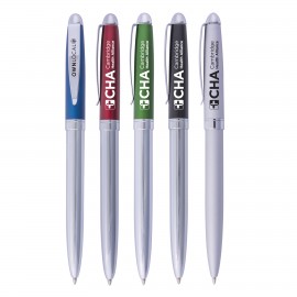 Custom Imprinted Vanis Twist Action Metal Pen (close out)  Custom Imprinted Vanis Twist Action Metal Pen (close out)