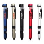 Custom Imprinted Multifunctional Ballpoint Pen with LED Light and Compass