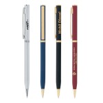 Custom Imprinted Brass Twist-Action Metal Pen