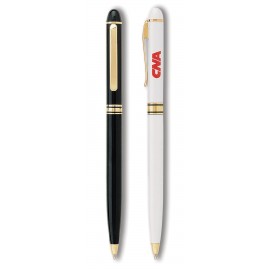 Custom Imprinted Twist Action Pen With Solid Brass Barrel