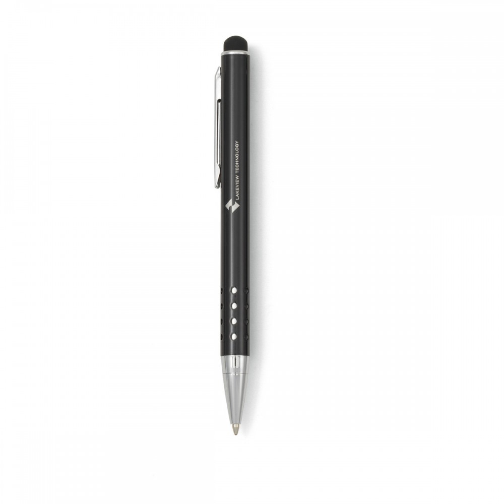 Volt Stylus / Ballpoint Twist - Black Custom Imprinted Volt Stylus / Ballpoint Twist - Black Custom Imprinted
