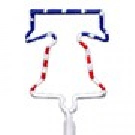 Logo Branded Bell Liberty USA Multi-Color Inkbend Standard, Bent Pen