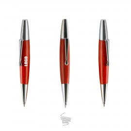 Custom Engraved Bullet Shaped Wooden Pen