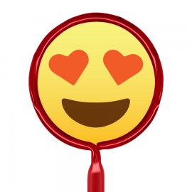 Inkbend Standard Billboard Pens W/ Emoji Hearts Stock Insert Custom Imprinted
