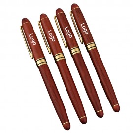 Vintage Rosewood Pen Logo Branded  Vintage Rosewood Pen Logo Branded