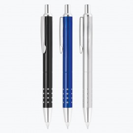 Delight-6 Aluminum Light-Up Ballpoint Pen Logo Branded