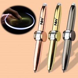 Rotatable Pen With Light Logo Branded  Rotatable Pen With Light Logo Branded