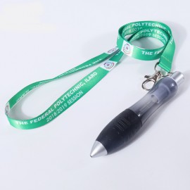 Custom Imprinted Lanyard with Pen