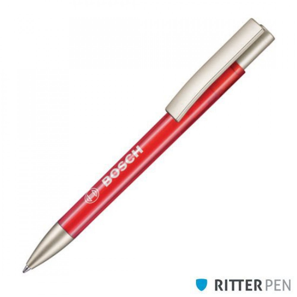 Ritter Stratos Pen - Red Custom Engraved