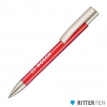 Custom Engraved Ritter Stratos Pen - Red
