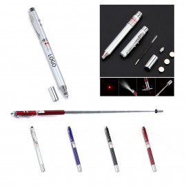 Logo Branded Retractable Laser Teaching Pointer Pen  Logo Branded Retractable Laser Teaching Pointer Pen