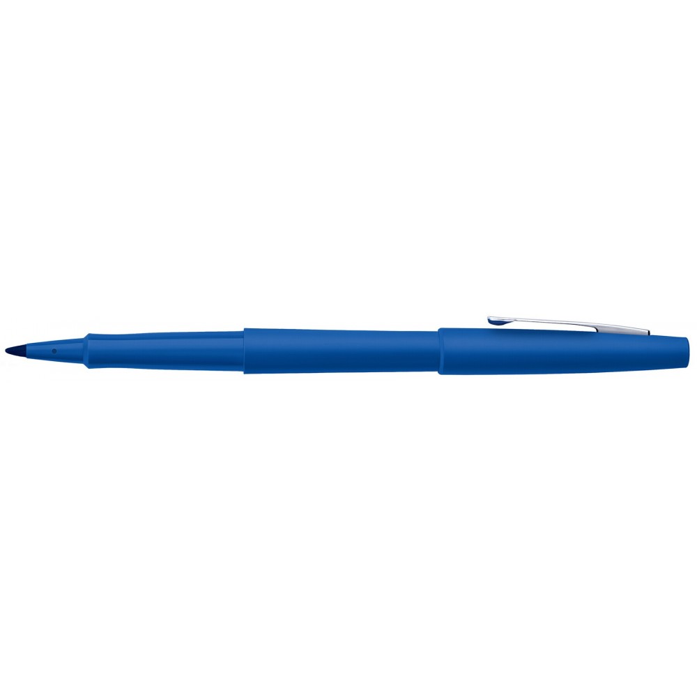 Logo Branded Papermate Flair Felt Tip Pen - Blue