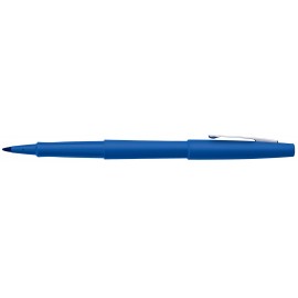 Logo Branded Papermate Flair Felt Tip Pen - Blue