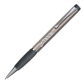 Michelangelo Pen - Satin Nickel Custom Imprinted