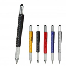 Custom Imprinted 6-In-1 Versatile Pen