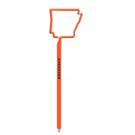 Custom Imprinted Arkansas Inkbend Standard, Bent Pen