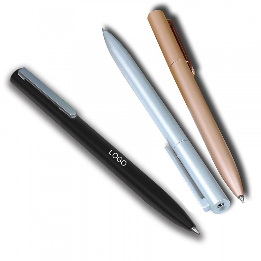 Custom Imprinted Retractable Metal Writting Ballpoint Pens