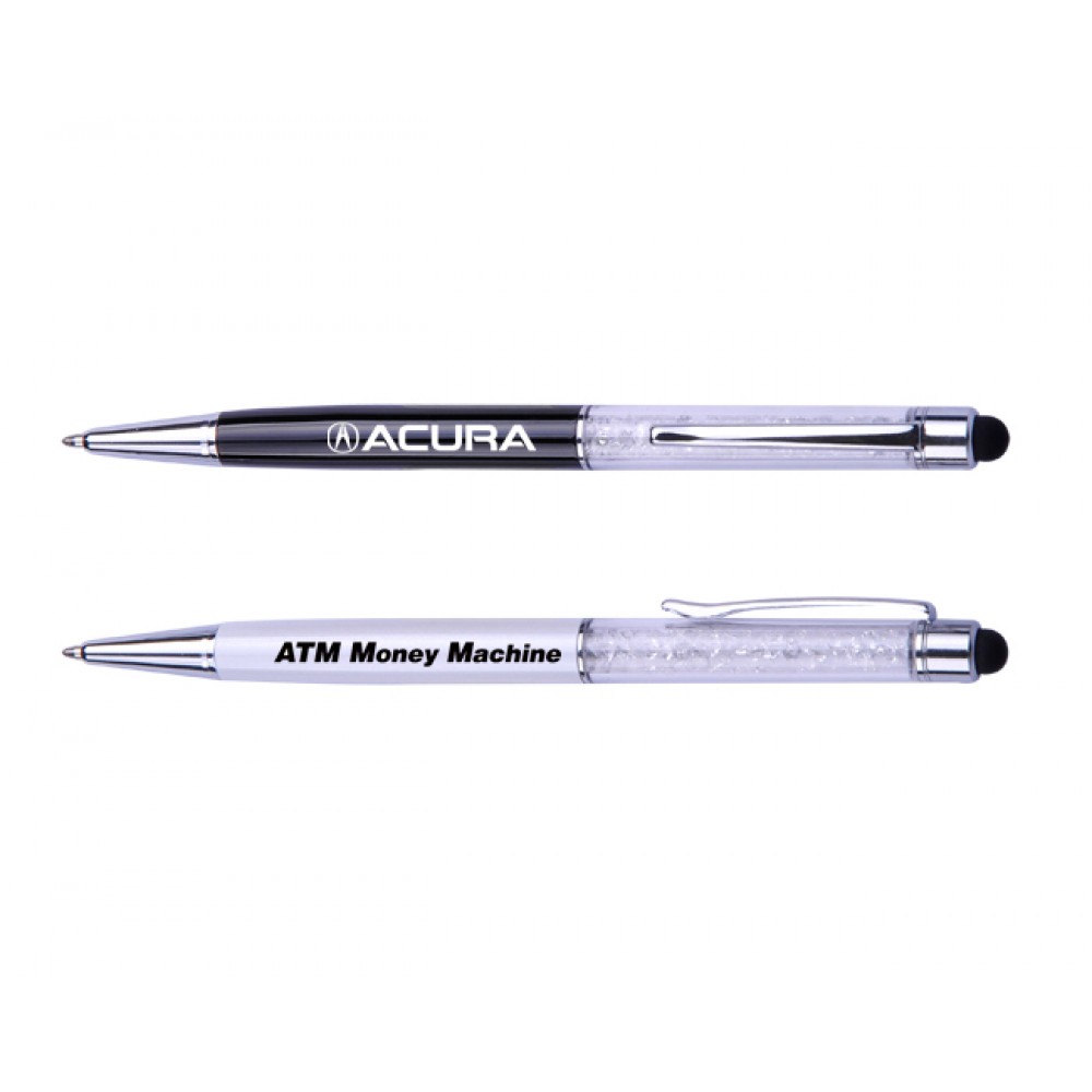 Logo Branded Classic Crystal Styles Metal Pen Logo Branded Classic Crystal Styles Metal Pen
