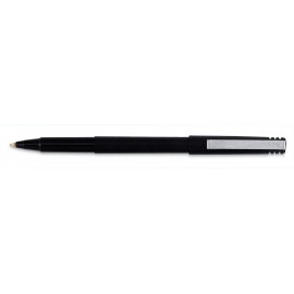 Custom Imprinted Uniball Fine Point Black/Black Ink Roller Ball Pen