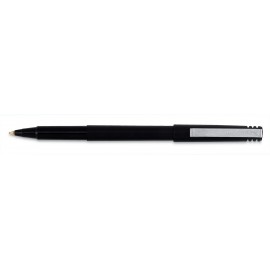 Uniball Fine Point Black/Black Ink Roller Ball Pen Custom Engraved