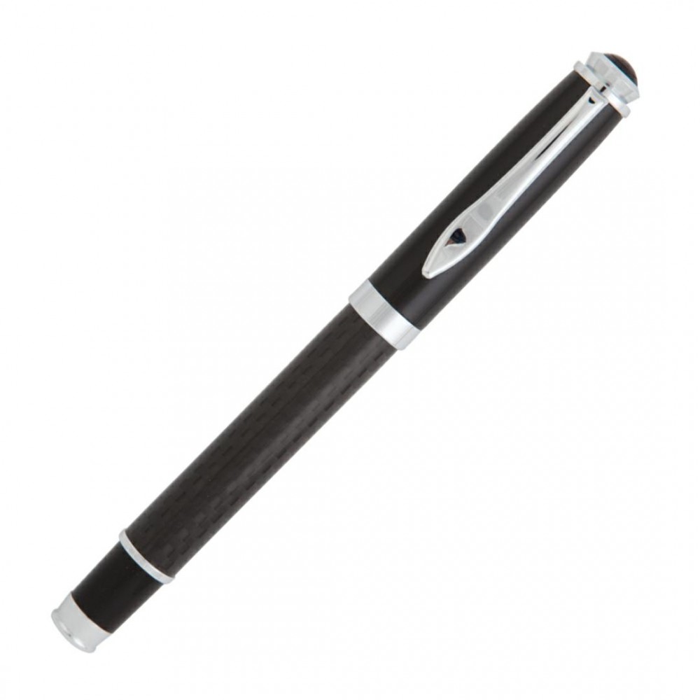 Logo Branded Tethys Metal Pen w/Rubber Grip - Black Logo Branded Tethys Metal Pen w/Rubber Grip - Black