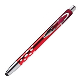 Fusion Metal Stylus Pen - Red Logo Branded  Fusion Metal Stylus Pen - Red Logo Branded