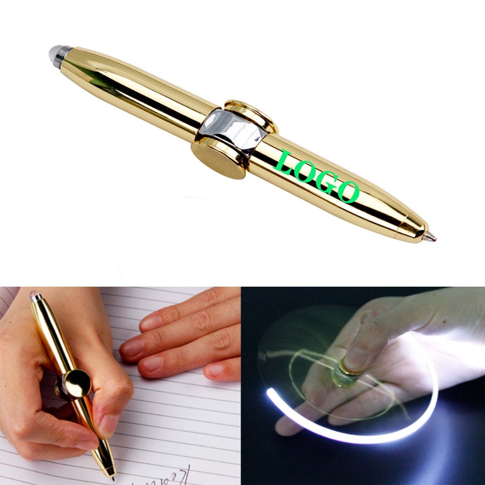 Multi-Functional Fingertip Gyro Pen Custom Engraved