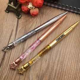 Custom Engraved Star Glitter Metal Pen