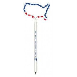 Custom Engraved USA Multi-Color Inkbend Standard, Bent Pen