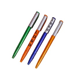Plunge-Action Ballpoint Stylus Pen Custom Imprinted