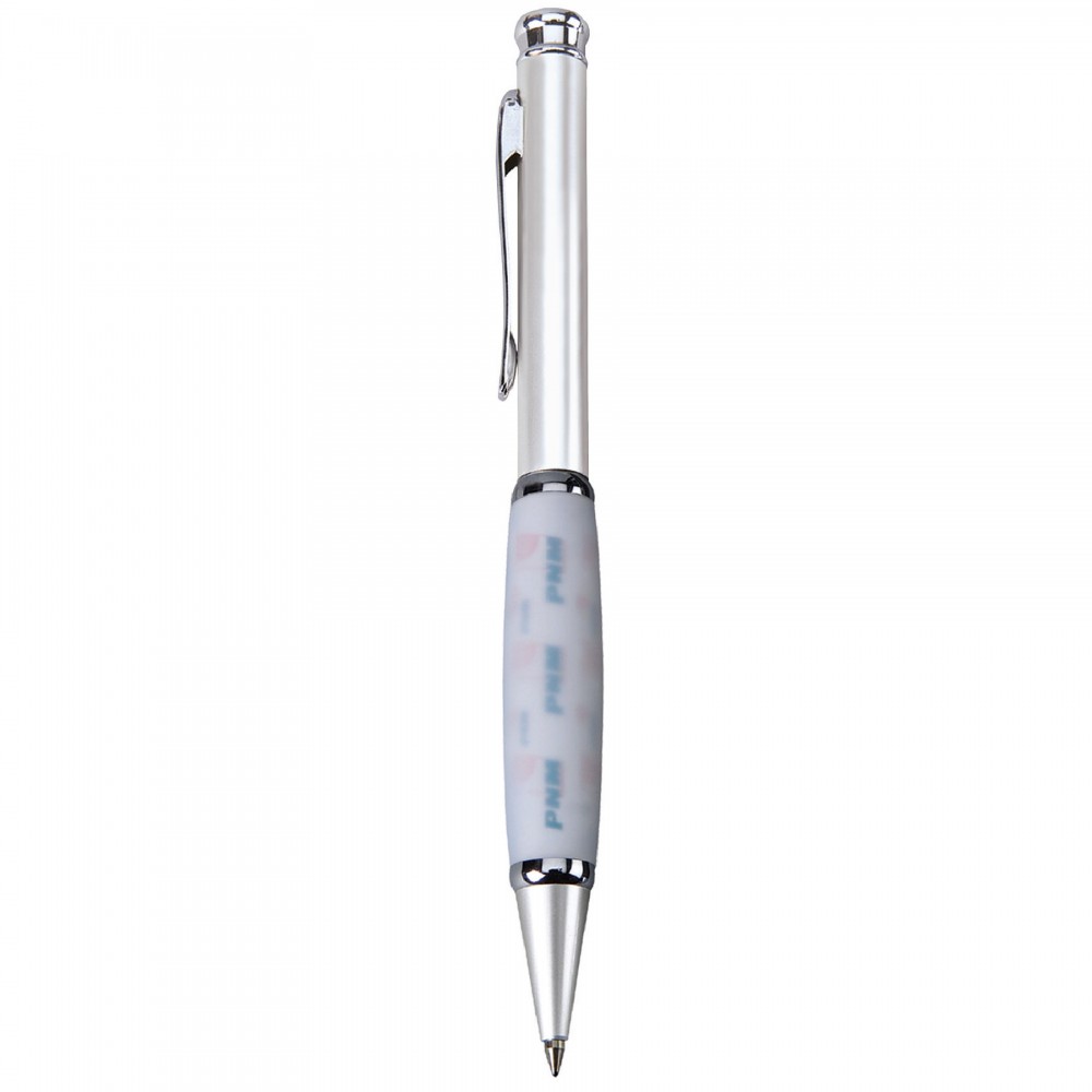 Ambassador Clear Grip Pen Custom Engraved Ambassador Clear Grip Pen Custom Engraved