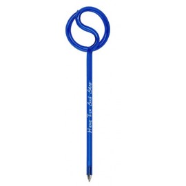 Logo Branded Surf Inkbend Standard, Bent Pen