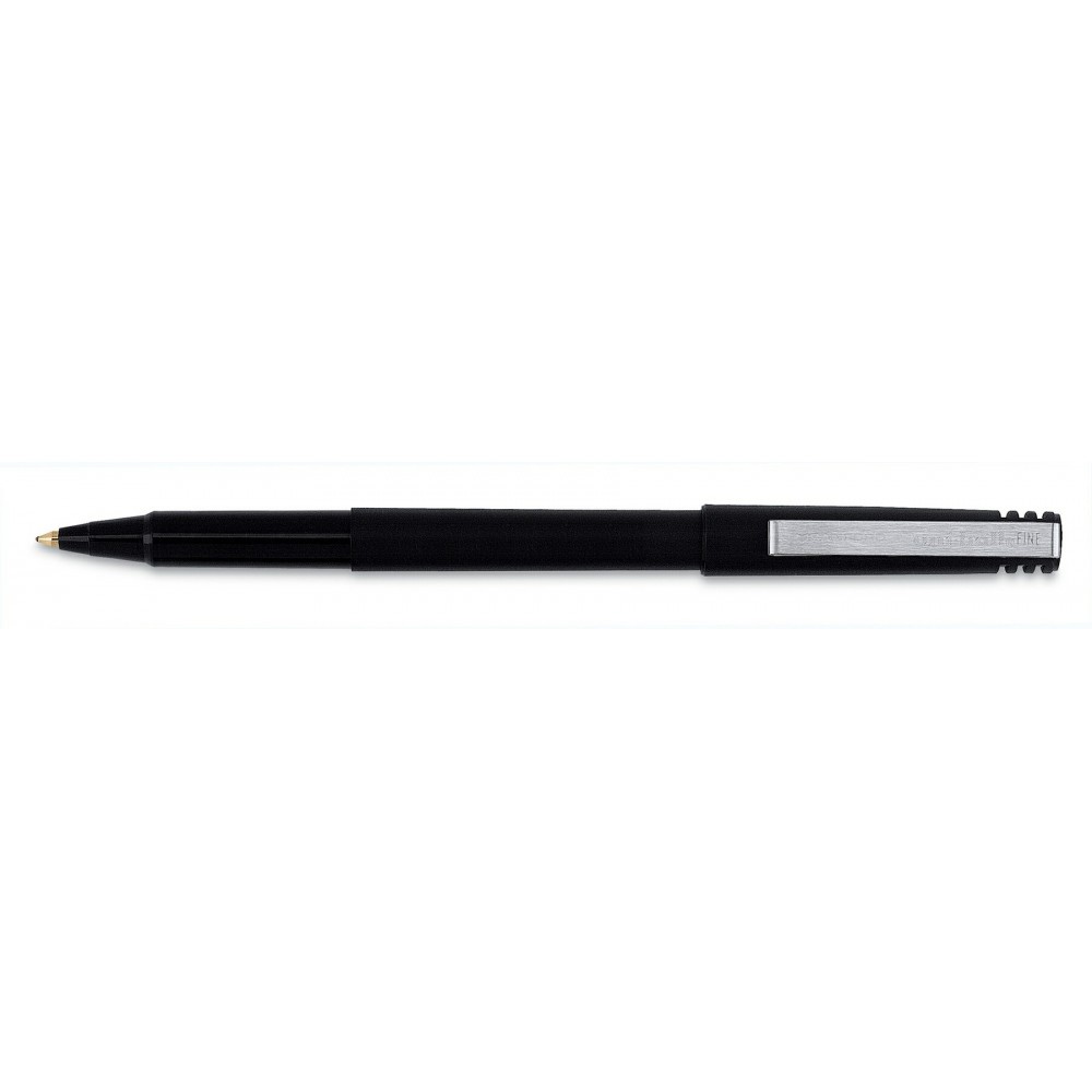 Logo Branded Uniball Micro Point Black/Blue Ink Roller Ball Pen