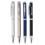 Logo Branded Intaglio Diamond Cut Twist Action Ballpoint Pen
