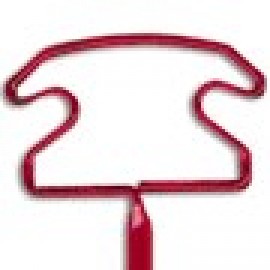 Telephone Inkbend Standard, Bent Pen Custom Engraved