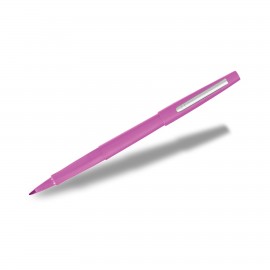 Logo Branded Papermate Flair Felt Tip Pen - Raspberry Fizz