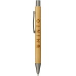 Custom Engraved Bamboo Quick-Dry Gel Ballpoint