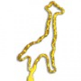 Giraffe Full Body Multi-Color Inkbend Standard, Bent Pen Custom Imprinted