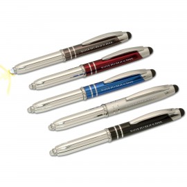 3-In-1 Stylus Ballpoint Pen Custom Engraved