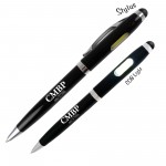 Custom Imprinted Metal COB Pen w/ Stylus