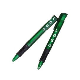 Custom Imprinted Plastic Ballpoint Pen With Rubber Grip  Custom Imprinted Plastic Ballpoint Pen With Rubber Grip