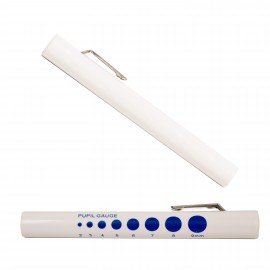 Custom Imprinted Disposable Penlight with Pupil Gauge  Custom Imprinted Disposable Penlight with Pupil Gauge