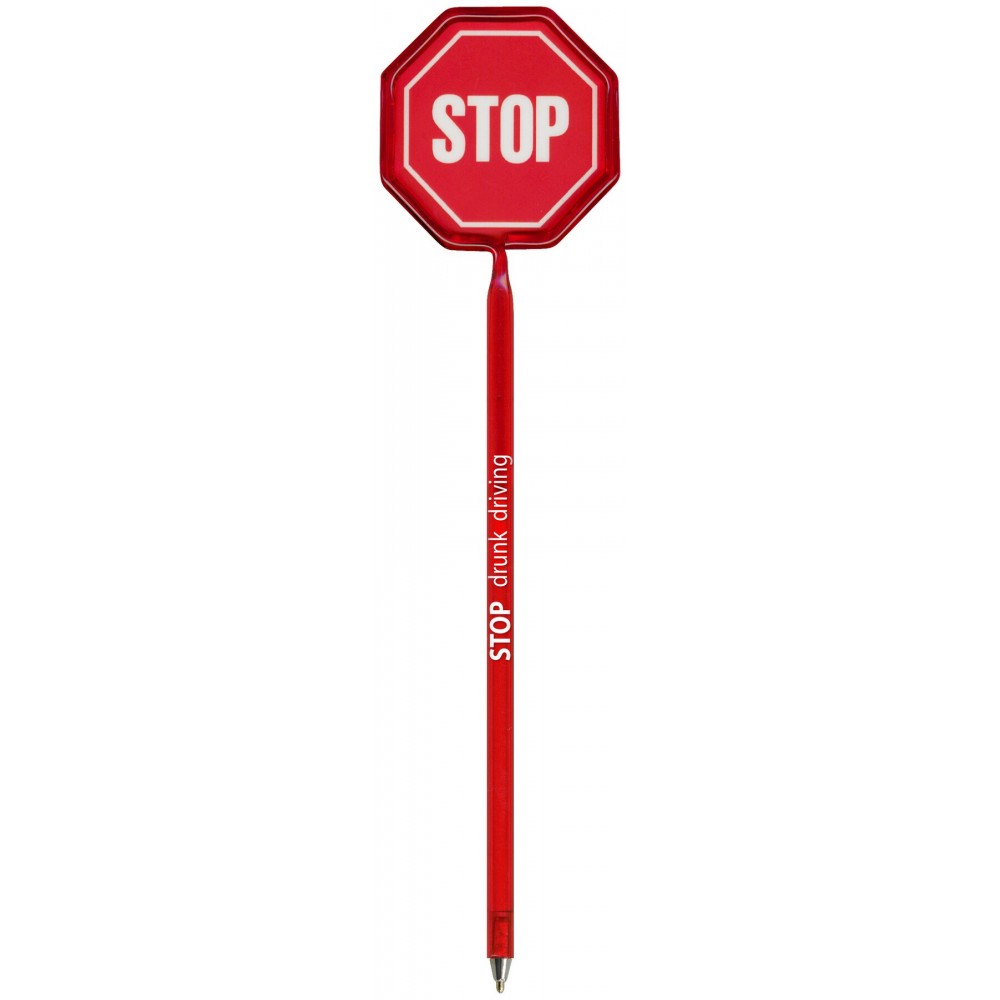 Inkbend Standard Billboard Pens W/ Stop Sign Stock Insert Logo Branded