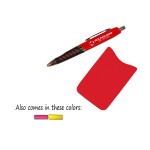 Logo Branded Ixtreme Push Top Ballpoint Pen & Wallet/Card Holder Gift Set