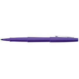 Papermate Flair Felt Tip Pen - Purple Custom Imprinted