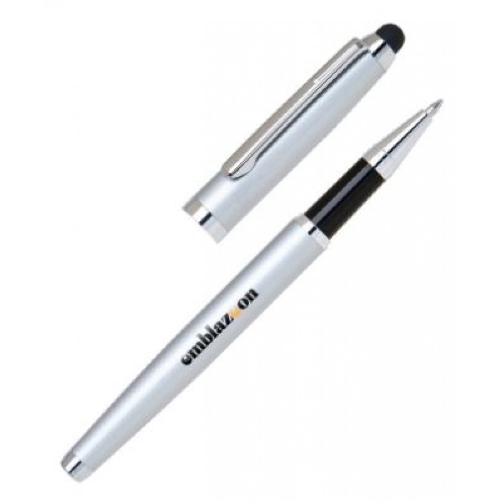 Custom Engraved Stylus-531 Brass Rollerball Pen w/Removable Cap Custom Engraved Stylus-531 Brass Rollerball Pen w/Removable Cap