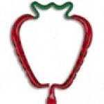 Strawberry Multi-Color Inkbend Standard, Bent Pen Custom Engraved