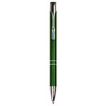 Green Pen w/Silver Trim Custom Engraved