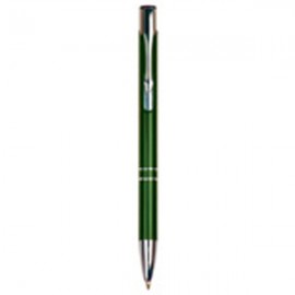 Green Pen w/Silver Trim Custom Engraved